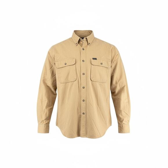 Guide Series Men's Button Down Heavy Yellow Shirt Hunting Fishing Gorpcore M - Picture 1 of 8